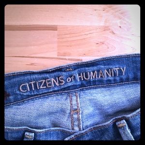 Citizens of humanity jeans lowrise straight leg